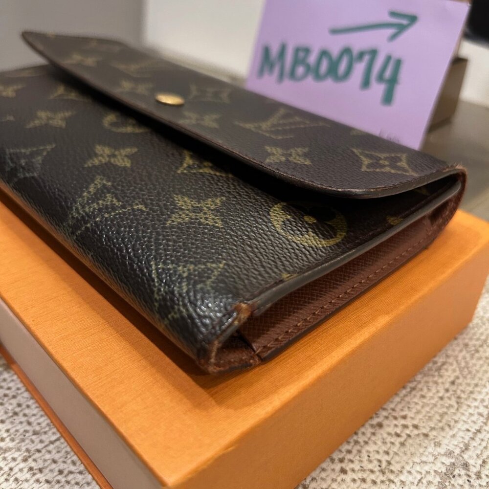 Louis Vuitton Brown Monogram Wallet - Picture 7 of 15